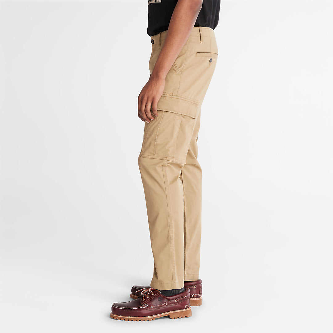 Mens Timberland Squam Lake Cargo Trousers for Men in Khaki