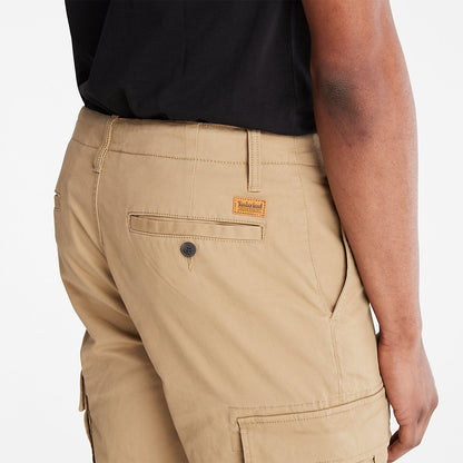 Mens Timberland Squam Lake Cargo Trousers for Men in Khaki
