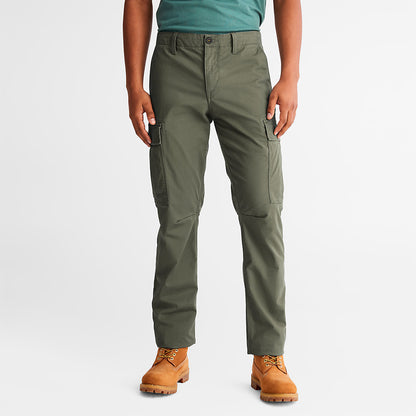Mens Timberland Squam Lake Cargo Trousers for Men in Green