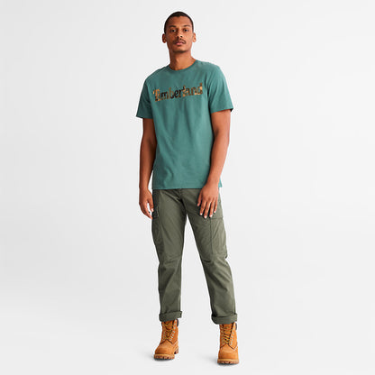 Mens Timberland Squam Lake Cargo Trousers for Men in Green
