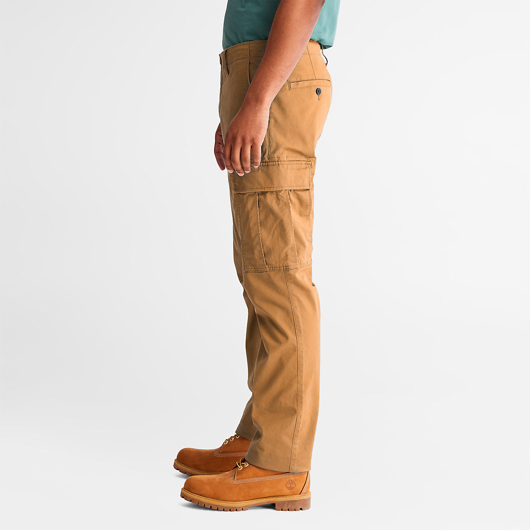 Mens Timberland Squam Lake Cargo Trousers for Men in Yellow