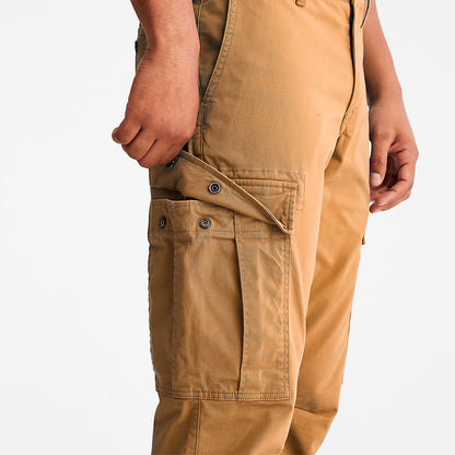Mens Timberland Squam Lake Cargo Trousers for Men in Yellow