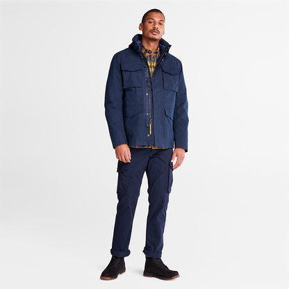 Mens Timberland Snowdon Peak 3-in-1 M65 Jacket for Men in Navy