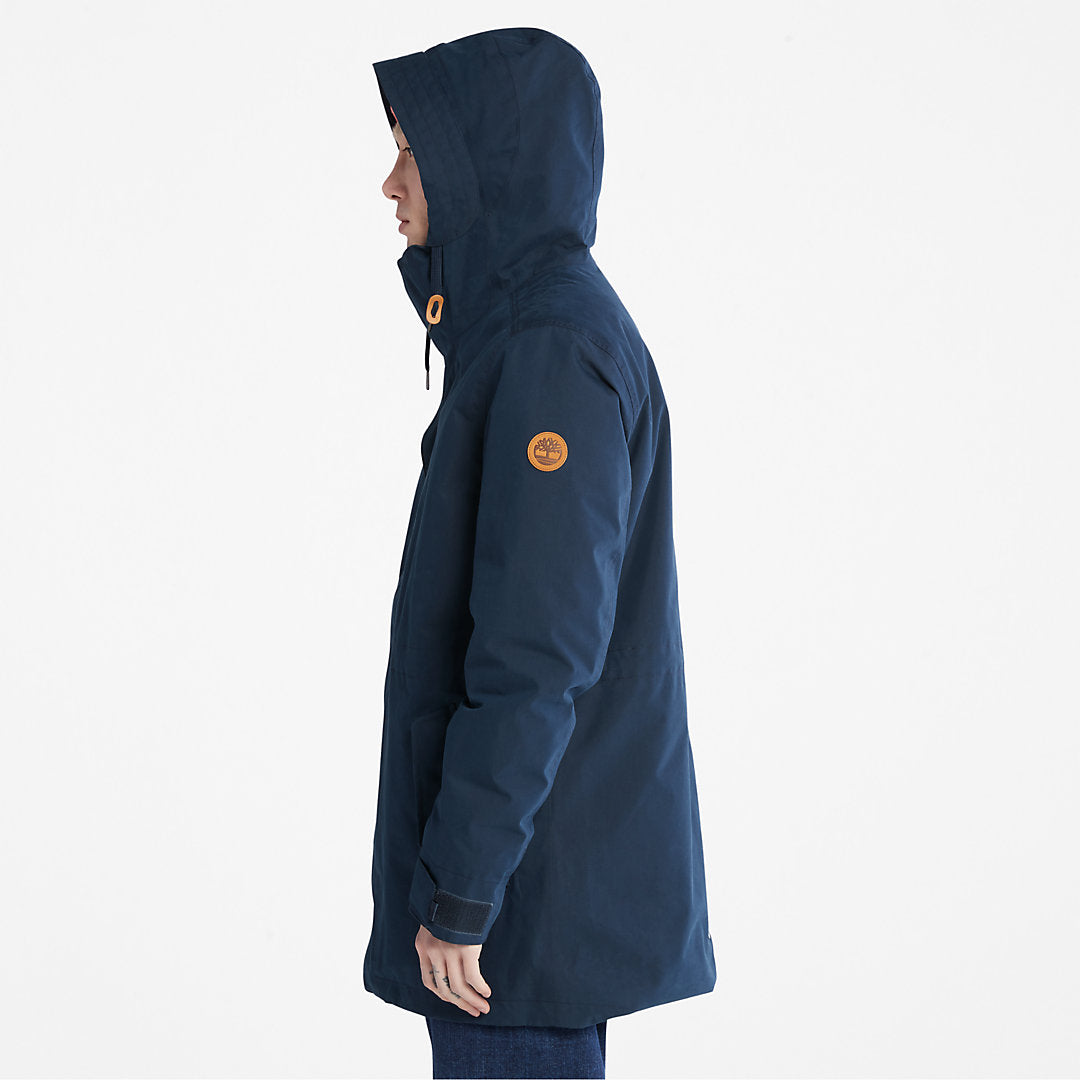 Mens Timberland Snowdon Peak 3-in-1 Waterproof Parka for Men in Navy