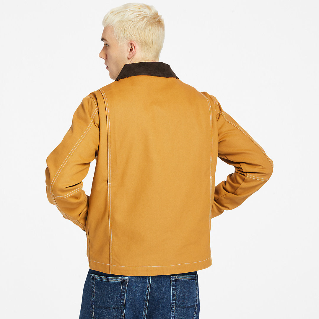 Mens Timberland Chore Jacket for Men in Yellow