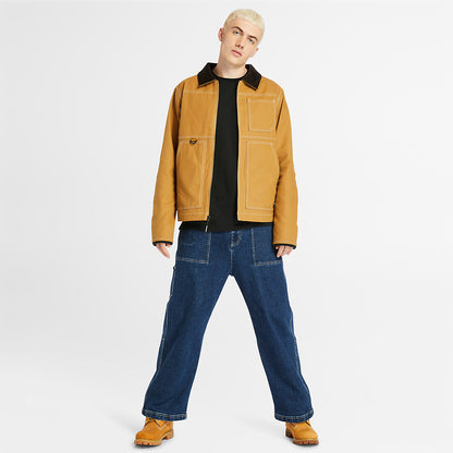 Mens Timberland Chore Jacket for Men in Yellow