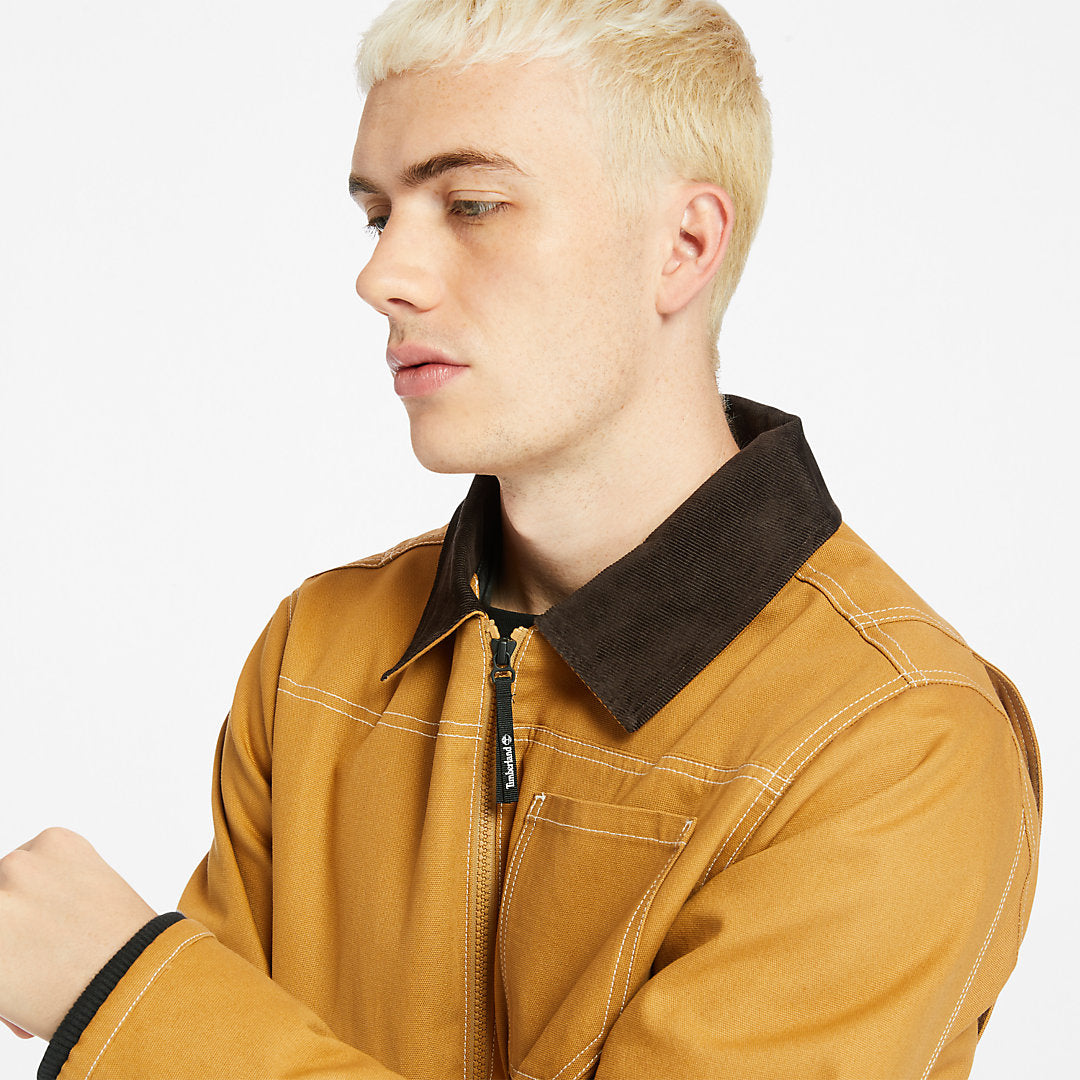 Mens Timberland Chore Jacket for Men in Yellow