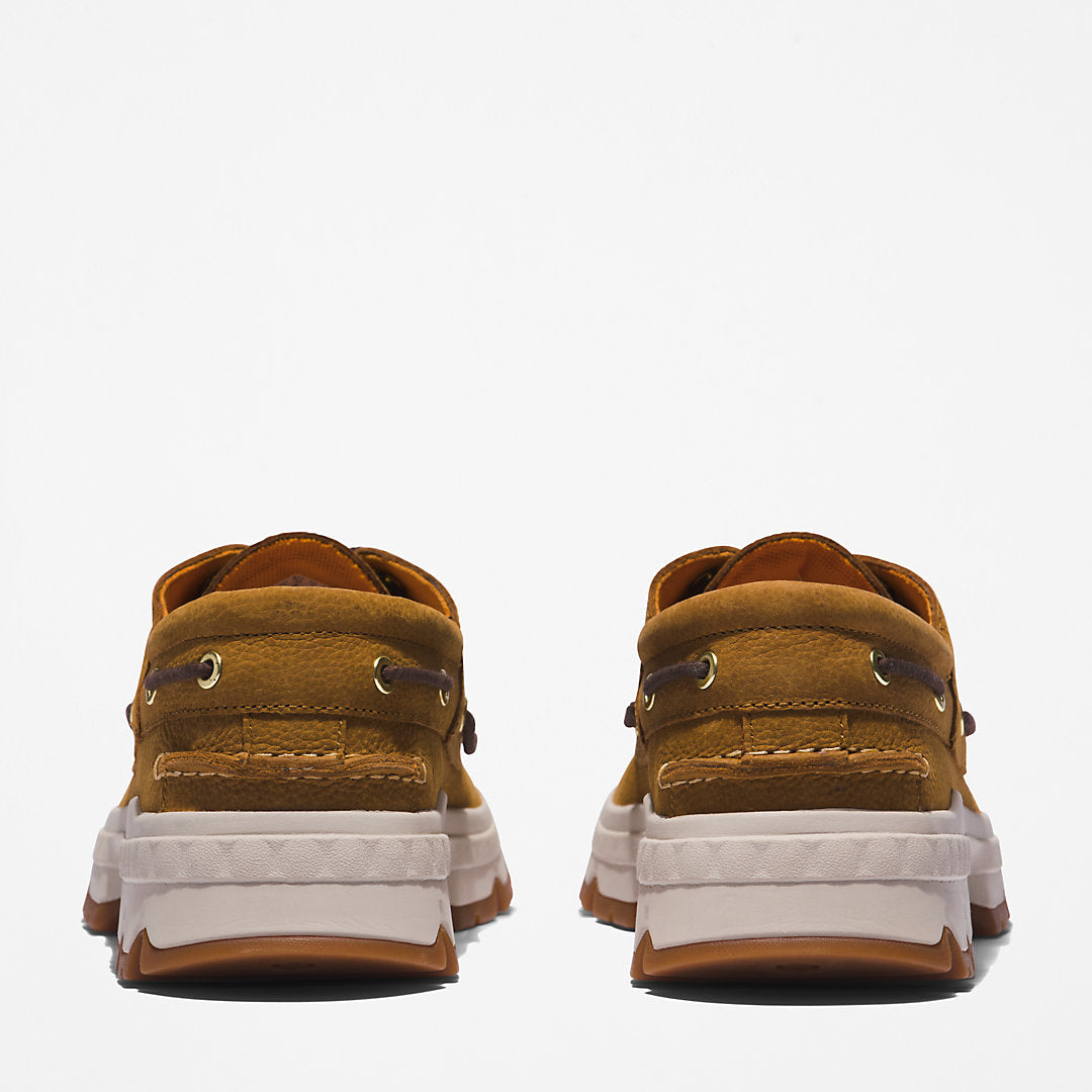 Mens Timberland GreenStride™ TBL® Originals EK+ Moc-toe Boat Shoe for Men in Yellow