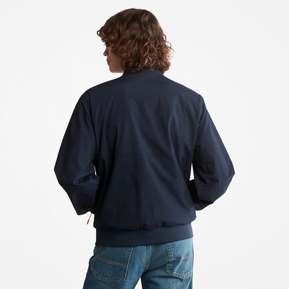 Mens Timberland Outdoor Heritage Bomber Jacket for Men in Navy