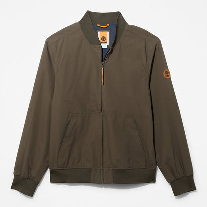 Mens Timberland Outdoor Heritage Bomber Jacket for Men in Dark Green