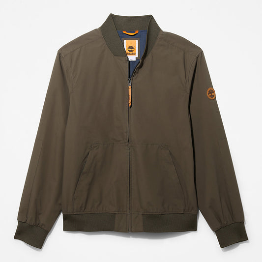 Mens Timberland Outdoor Heritage Bomber Jacket for Men in Dark Green