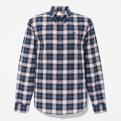 Mens Timberland Eastham River Tartan Shirt for Men in Light Grey
