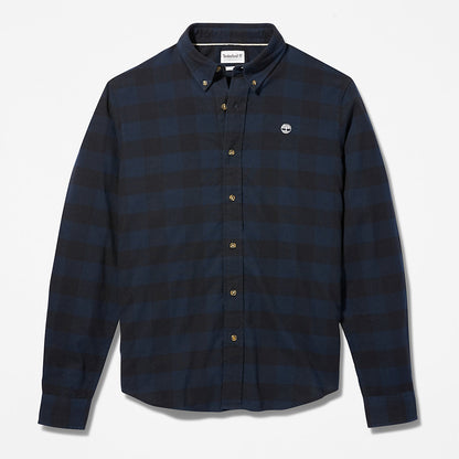 Mens Timberland Mascoma River Check Shirt for Men in Navy
