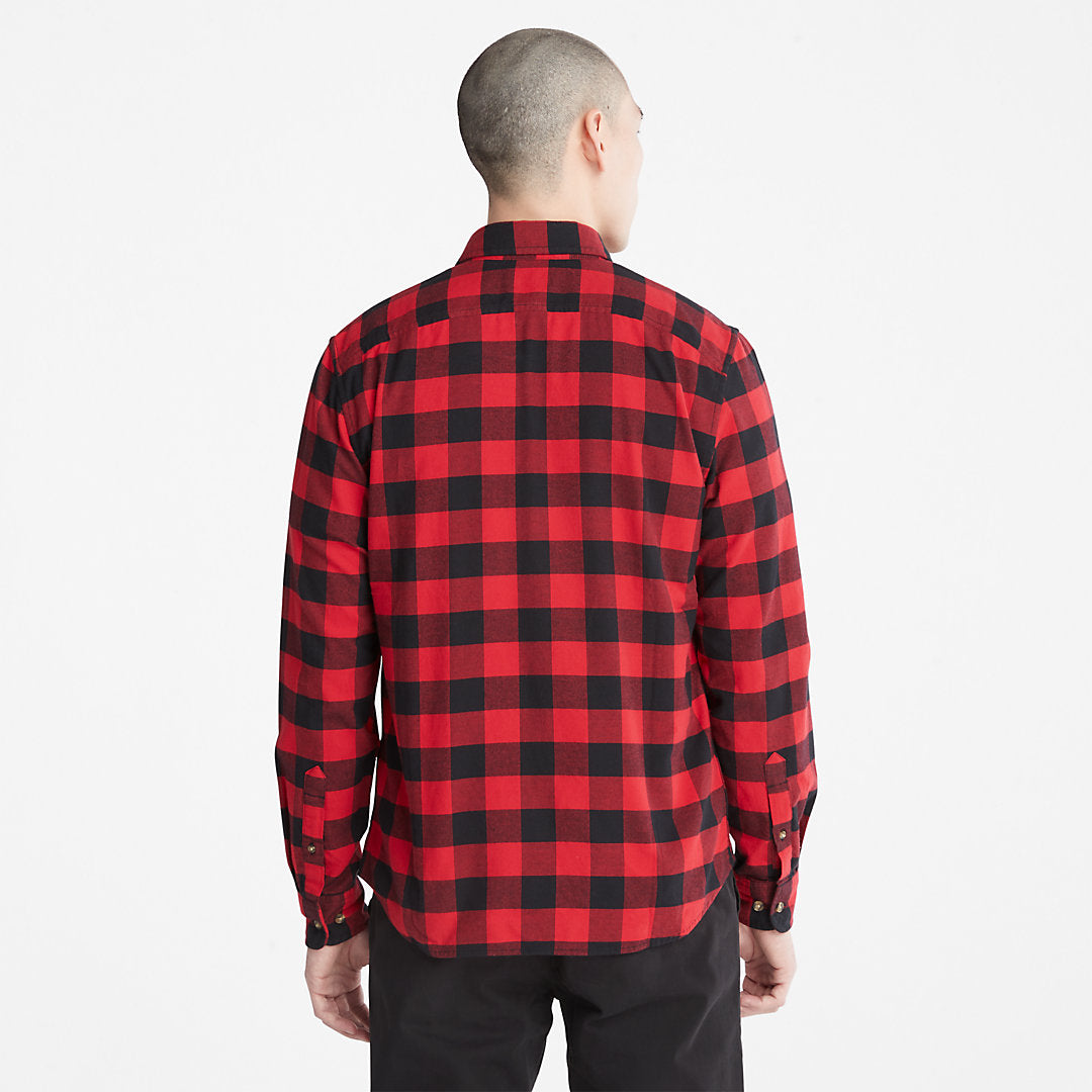 Mens Timberland Mascoma River Check Shirt for Men in Red