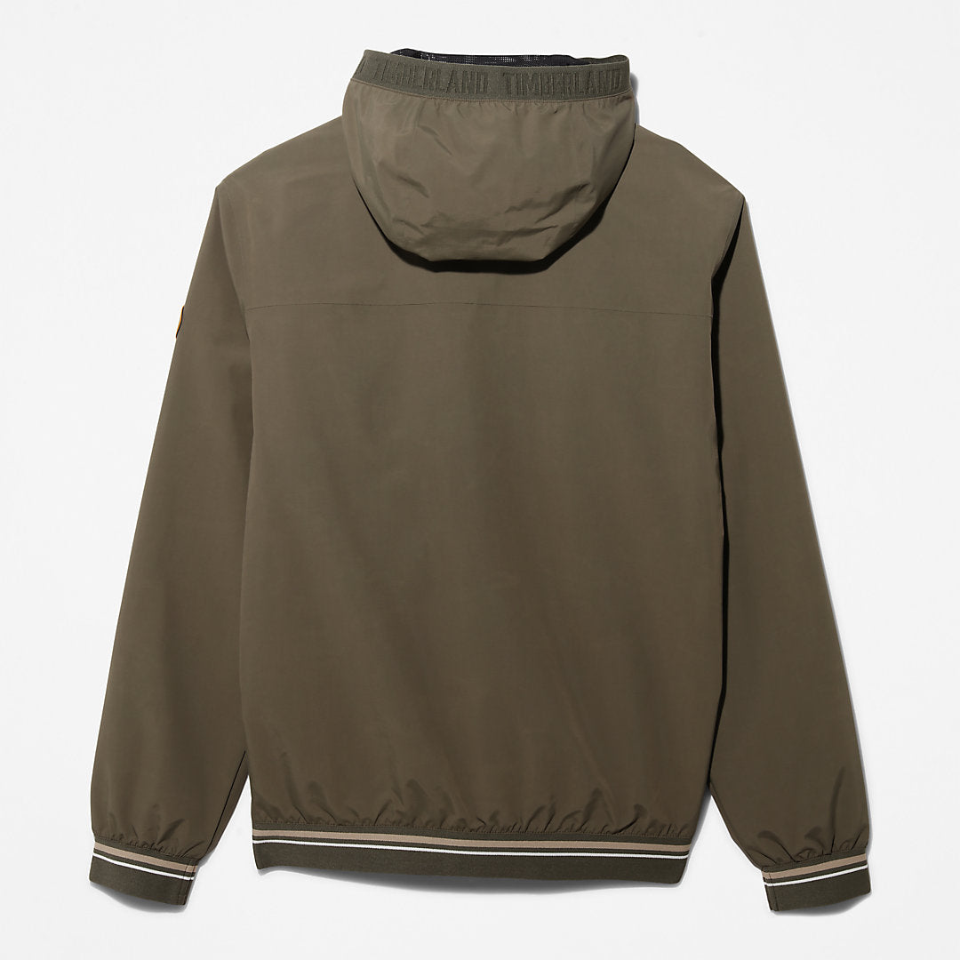 Mens Timberland Coastal Cool Hooded Bomber Jacket for Men in Green