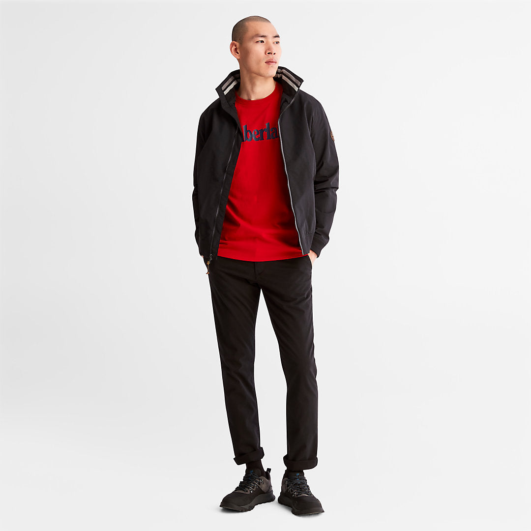 Mens Timberland Mount Lafayette Bomber Jacket for Men in Black