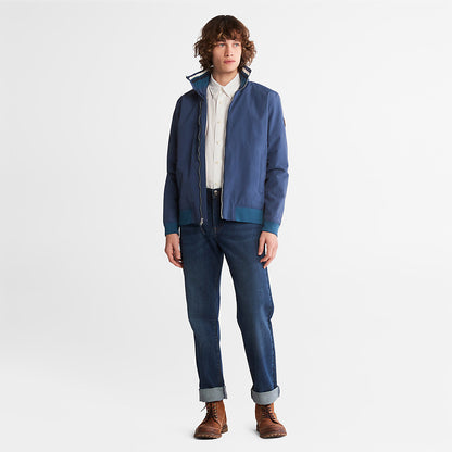 Mens Timberland Mount Lafayette Bomber Jacket for Men in Blue