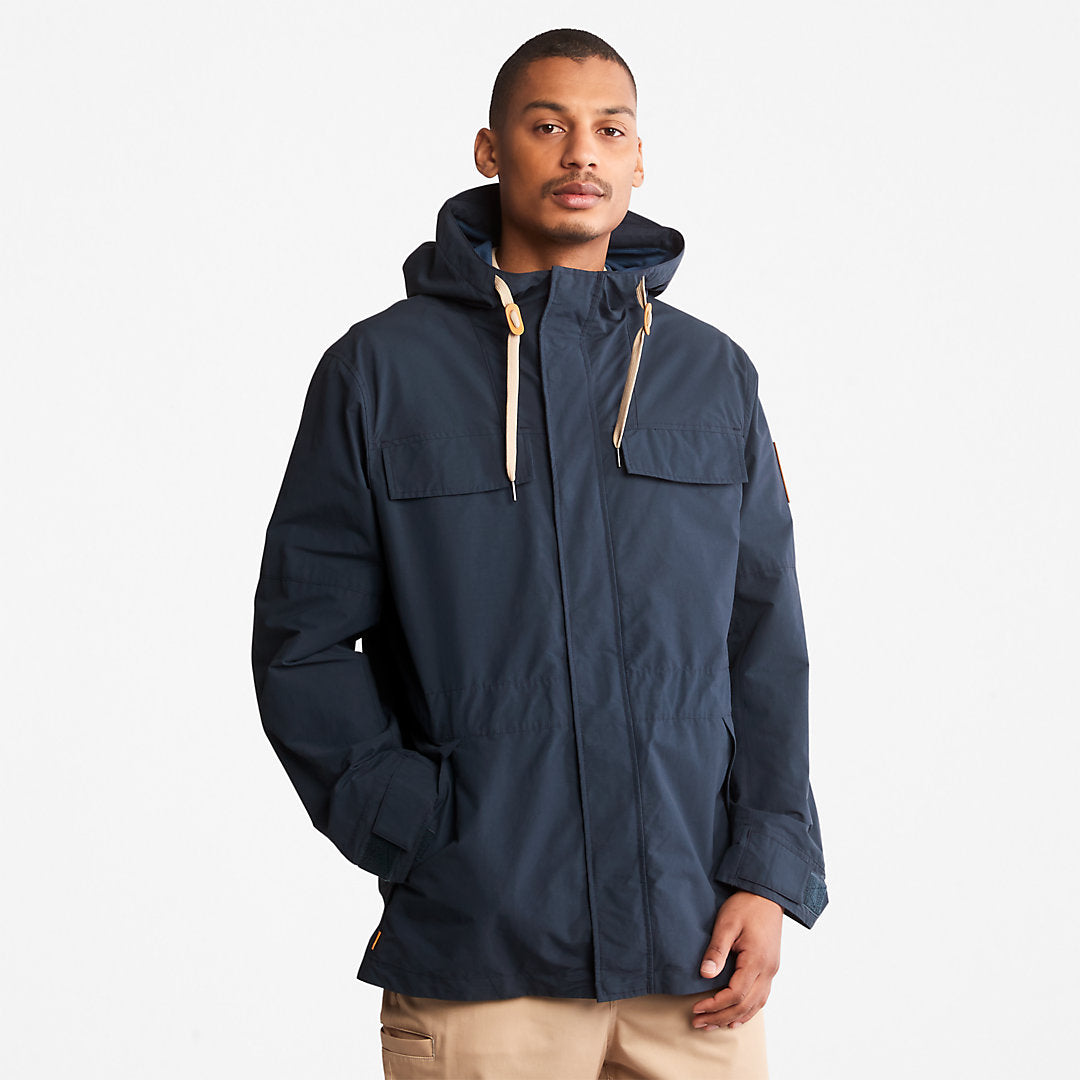 Mens Timberland Outdoor Heritage Field Parka for Men in Navy