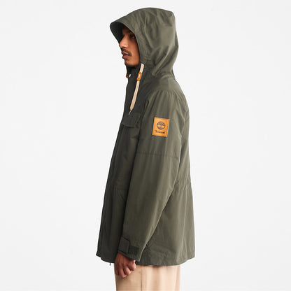 Mens Timberland Outdoor Heritage Field Parka for Men in Dark Green