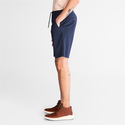 Mens Timberland Squam Lake Seersucker Shorts for Men in Navy