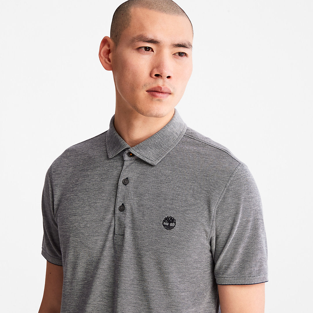 Mens Timberland Baboosic Brook Polo Shirt for Men in Navy