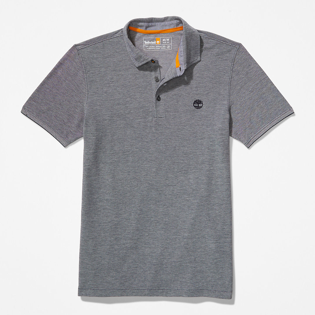 Mens Timberland Baboosic Brook Polo Shirt for Men in Navy