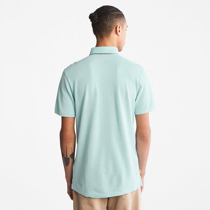Mens Timberland Baboosic Brook Oxford Polo for Men in Green