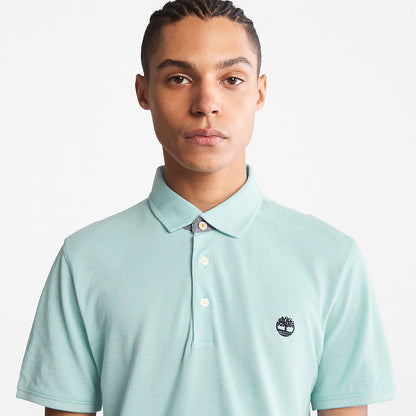 Mens Timberland Baboosic Brook Oxford Polo for Men in Green