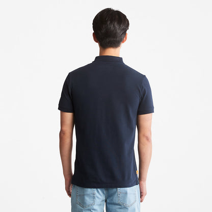Mens Timberland Merrymeeting River Polo Shirt for Men in Navy