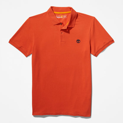 Mens Timberland Merrymeeting River Polo Shirt for Men in Orange