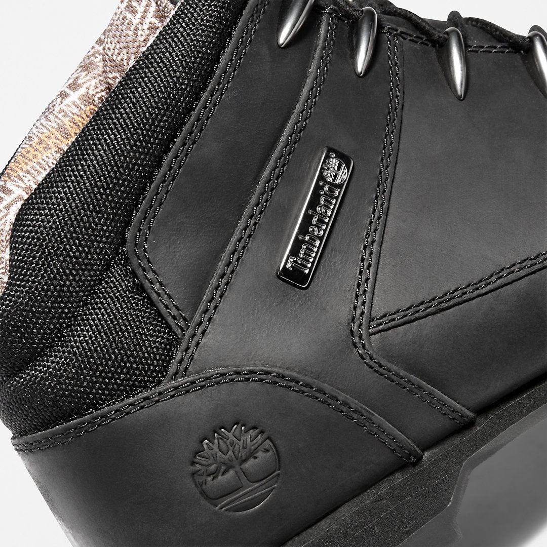 Mens Timberland Euro Sprint Mid Hiker for Men in Monochrome Black