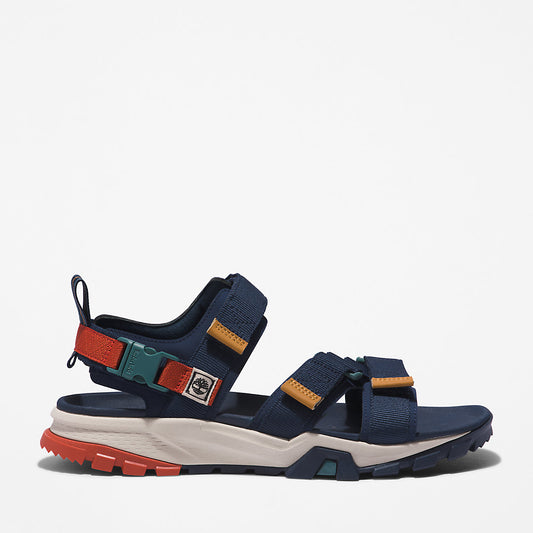 Mens Timberland Garrison Trail Webbing-strap Sandal for Men in Navy