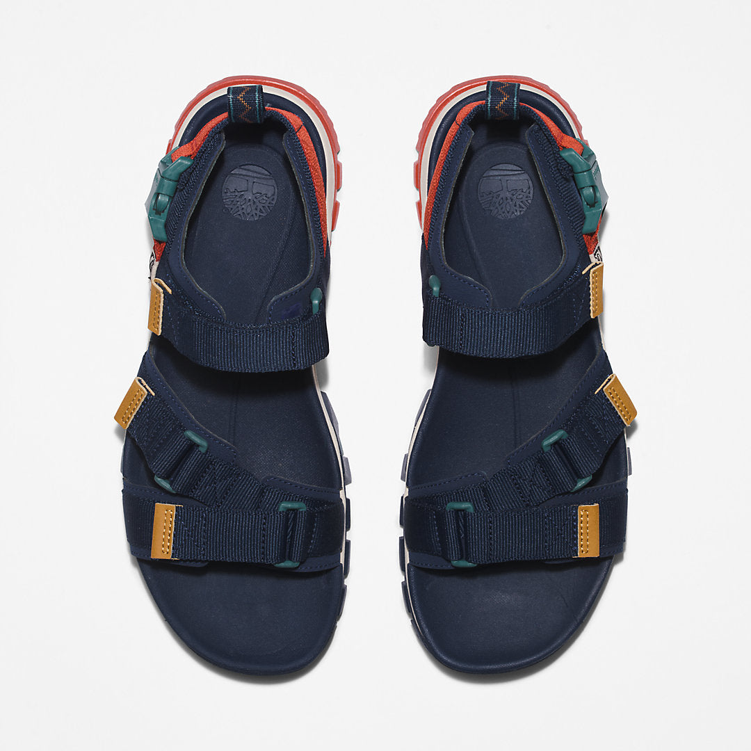 Mens Timberland Garrison Trail Webbing-strap Sandal for Men in Navy