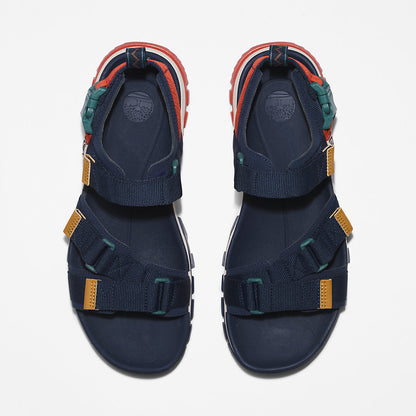Mens Timberland Garrison Trail Webbing-strap Sandal for Men in Navy