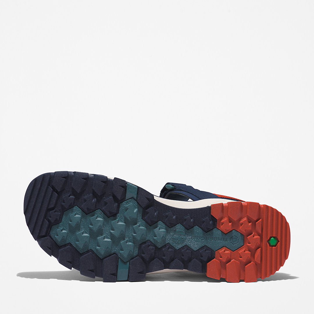 Mens Timberland Garrison Trail Webbing-strap Sandal for Men in Navy