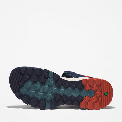 Mens Timberland Garrison Trail Webbing-strap Sandal for Men in Navy