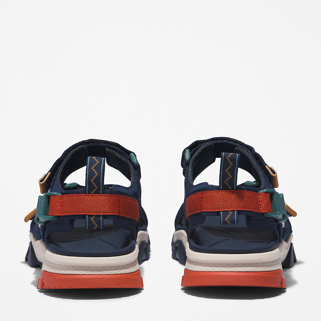 Mens Timberland Garrison Trail Webbing-strap Sandal for Men in Navy