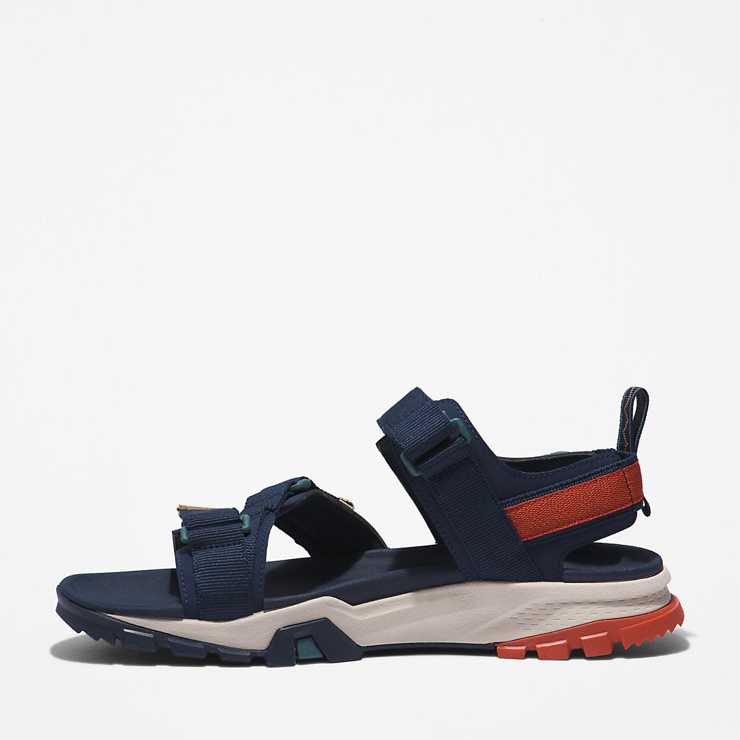 Mens Timberland Garrison Trail Webbing-strap Sandal for Men in Navy