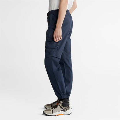 Mens Timberland Convertible Trousers for Men in Navy