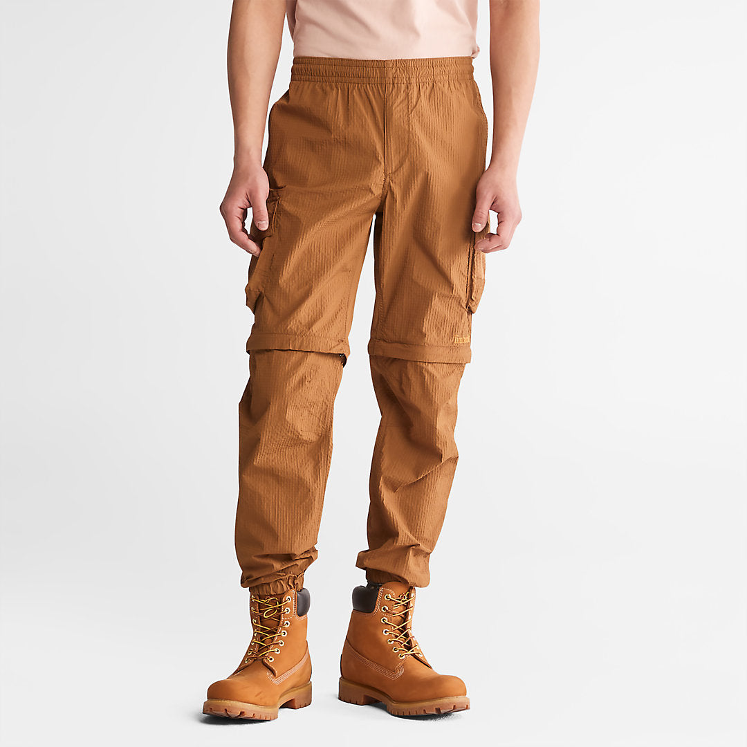 Mens Timberland Convertible Trousers for Men in Brown