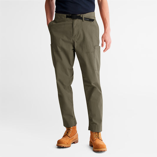 Mens Timberland Outdoor Heritage Cargo Trousers for Men in Dark Green