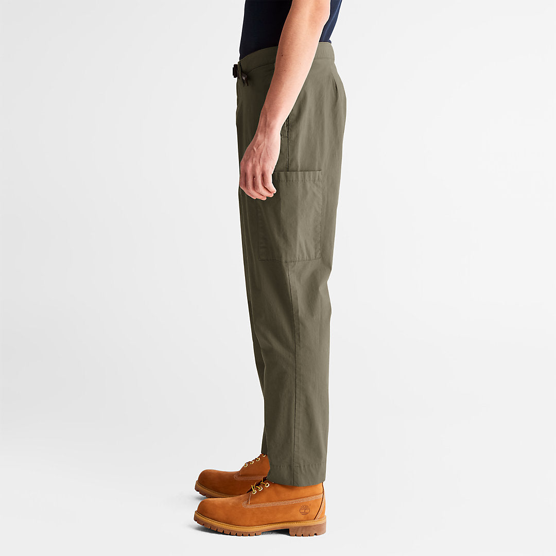 Mens Timberland Outdoor Heritage Cargo Trousers for Men in Dark Green