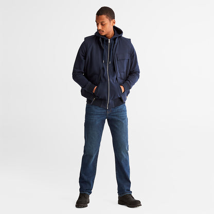 Mens Timberland Exeter River Sweatshirt for Men in Navy