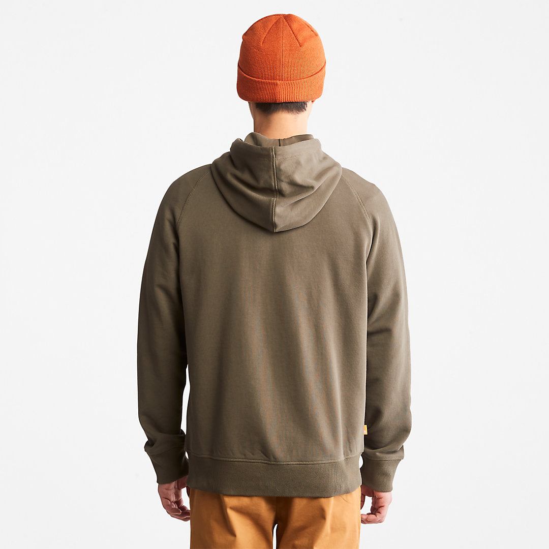 Mens Timberland Exeter River Hoodie for Men in Dark Green