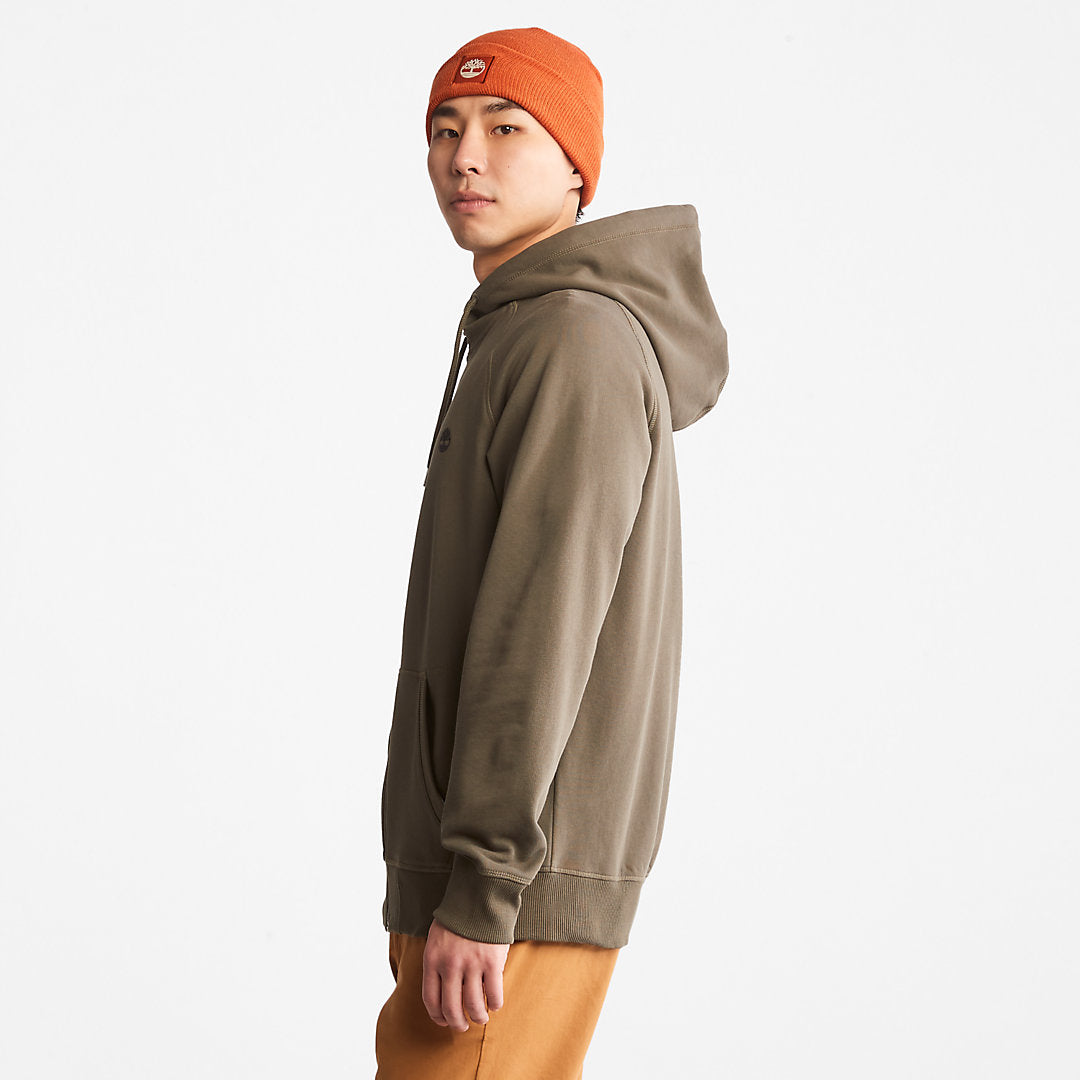 Mens Timberland Exeter River Hoodie for Men in Dark Green