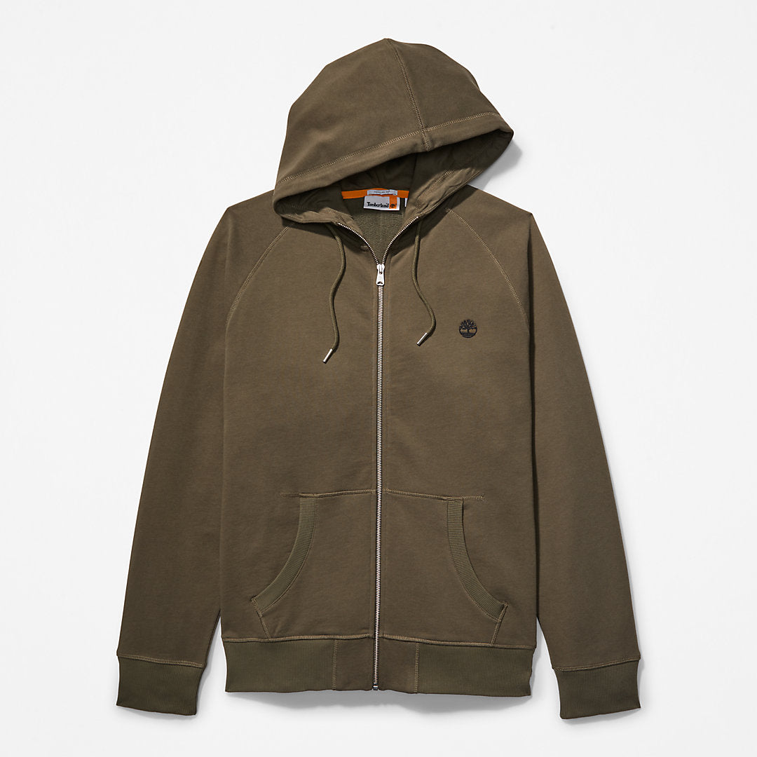 Mens Timberland Exeter River Hoodie for Men in Dark Green