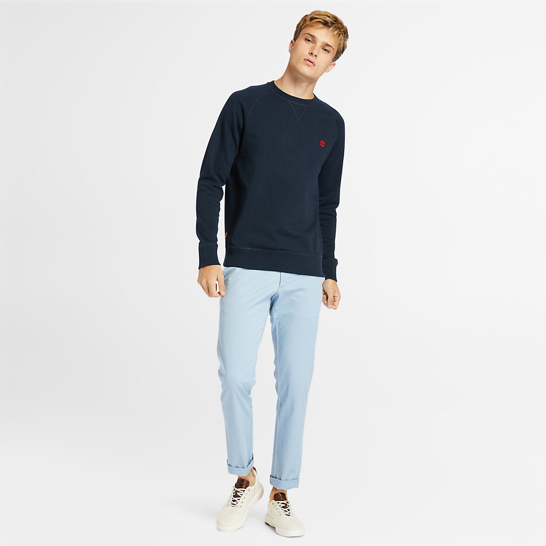 Mens Timberland Exeter River Sweatshirt for Men in Navy