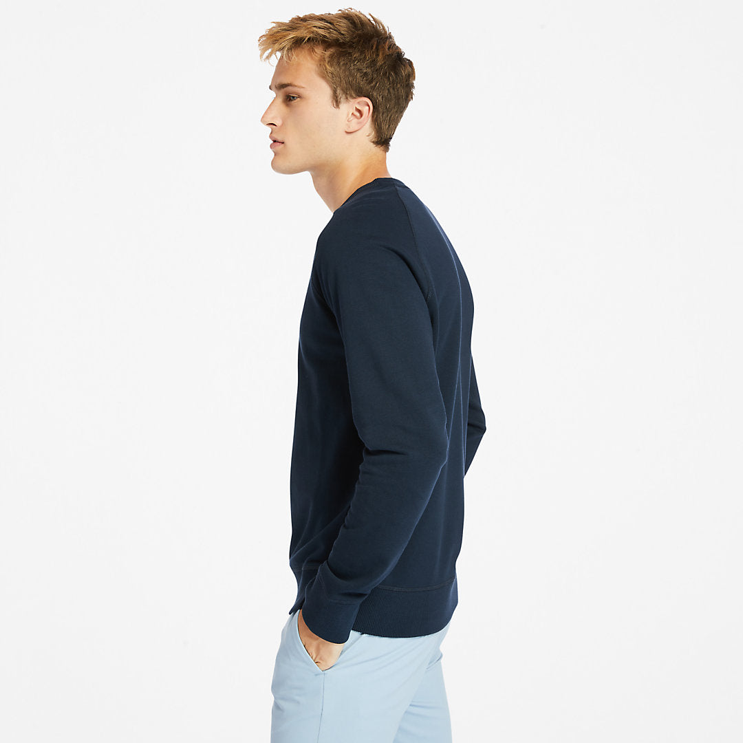 Mens Timberland Exeter River Sweatshirt for Men in Navy