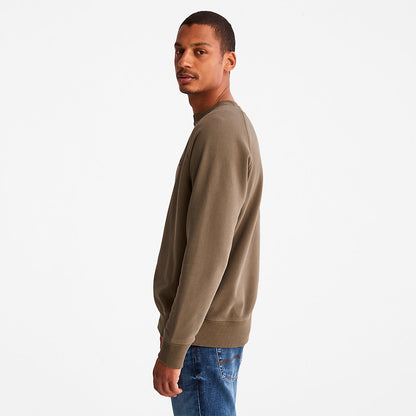 Mens Timberland Exeter River Sweatshirt for Men in Dark Green