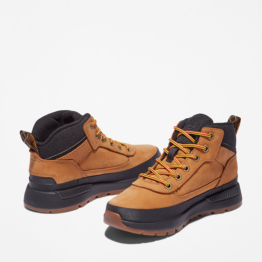 Kids Timberland Field Trekker Hiking Boot for Youth in Yellow